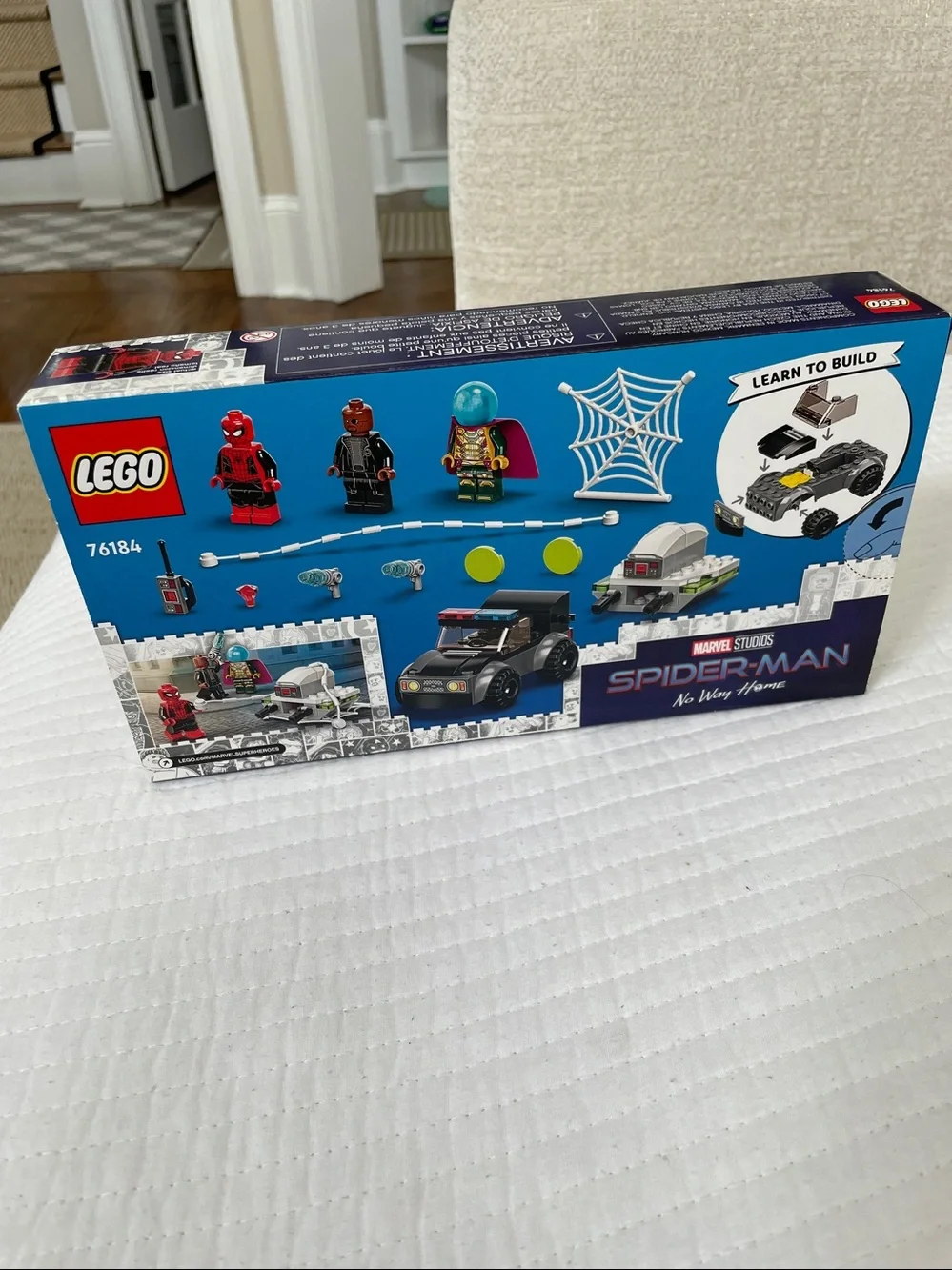 LEGO Spider-Man No Way Home Playset - Red, Black, Blue